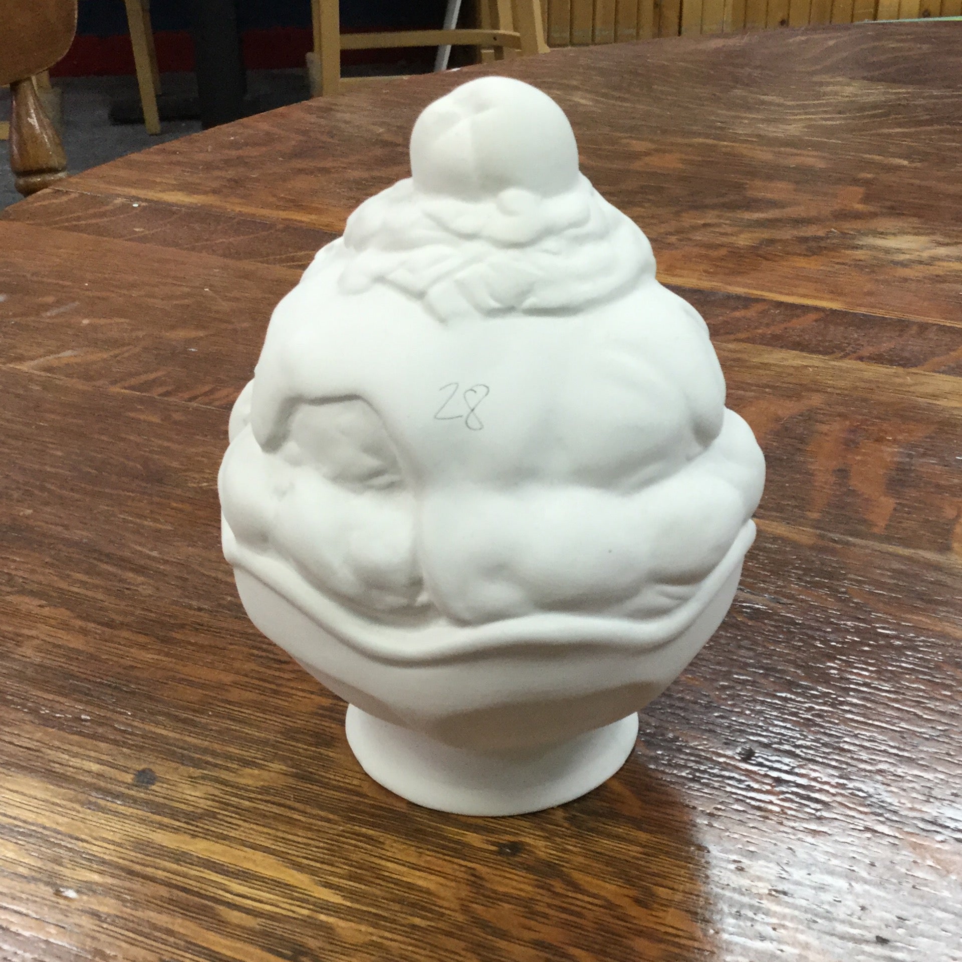 Ice Cream Sundae Bank HOTplate Pottery and Clayworks