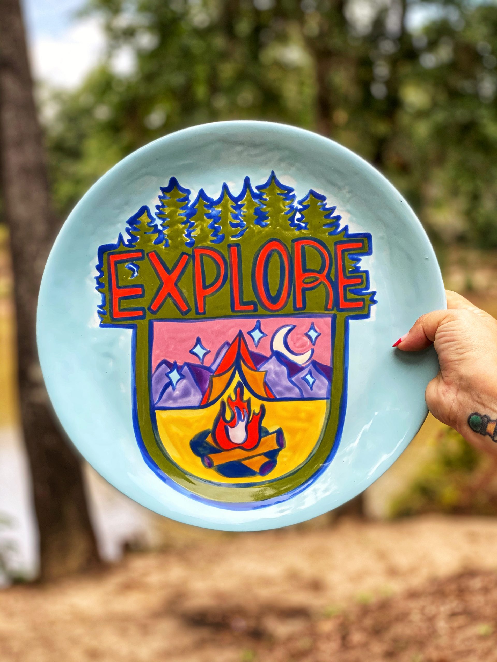 Explore Badge Plate Kit HOTplate Pottery and Clayworks
